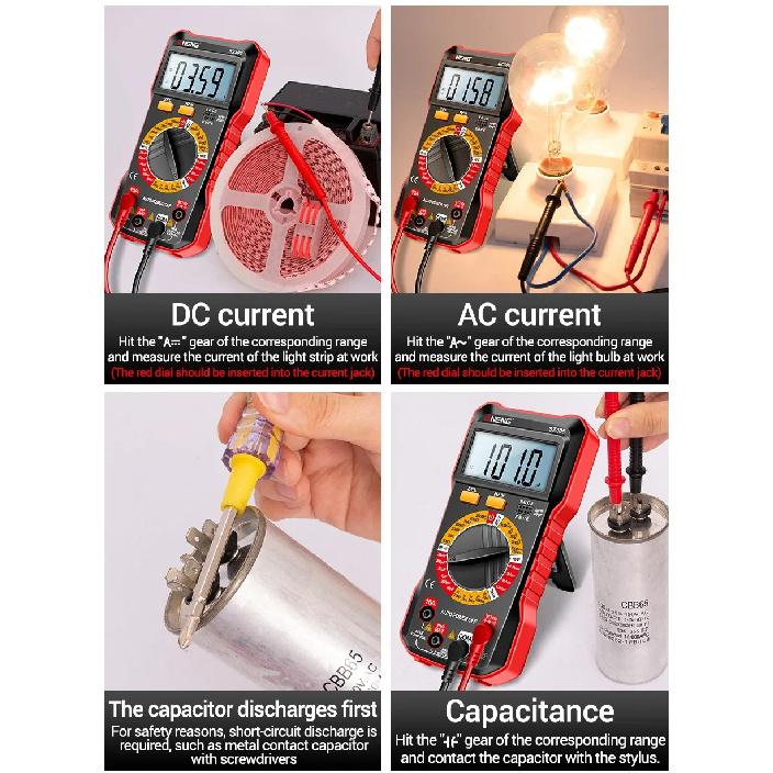 High Precision Tester NCV AC/DC Digital Multimete ANENG SZ305 True RMS Handheld Multifunction Votage Current Resistance Ohm Tool
