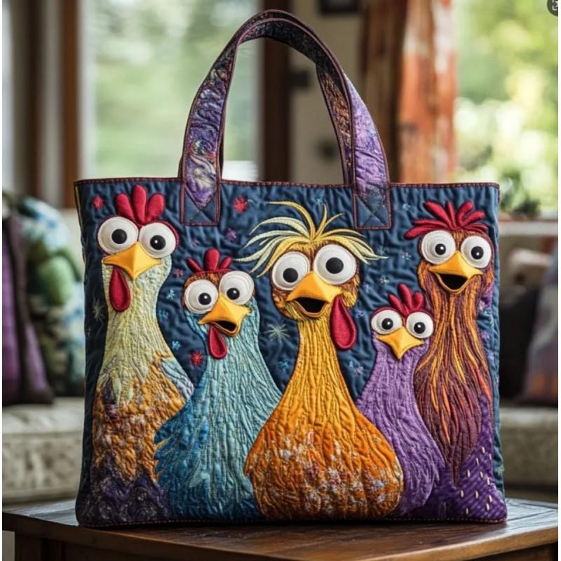 TEMU Womens Fashion Printed Tote Shoulder Bag 600D Oxford Cloth