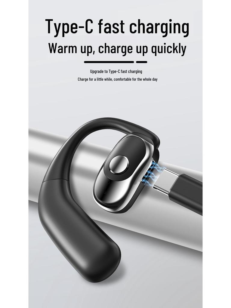 Wireless Bluetooth In-ear Earphones with Noise Cancelling & Long Battery Life for Running, Business & Driving