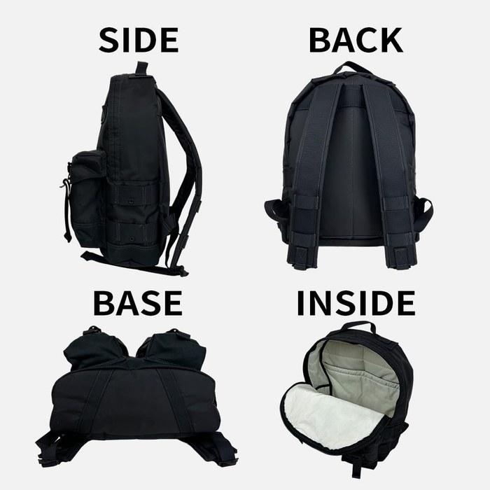 [Porter] All Daypack with Pouches 502-05958 Black (10) W320 X H390 X D140 Mm