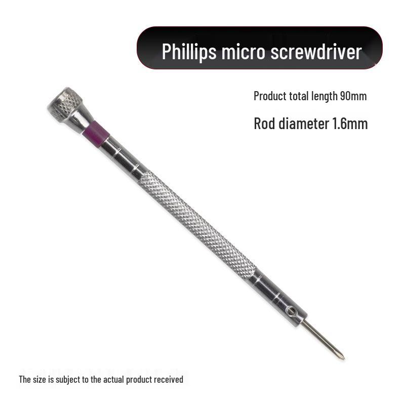

Многофункциональная прецизионная отвертка: Плоская головка, крестовая, 1,0 мм для часов, очков, часов, ноутбуков