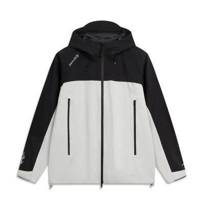 Li Ning CF Reflektierende Wasserabweisende Windjacke Unisex Jacke Antarktisgrau AEMV033-8