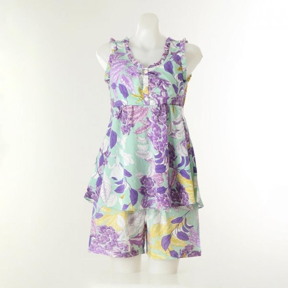 

VeNus Cool N R mateRial Pastel floRal Cup iN homeweaR Top oNly Vevs101w MT/85