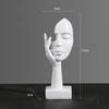 European Resin Abstract Mask Statues Miniature Collectible Figurines for Home Office Study Desktop Decoration Ornaments Gifts
