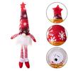 New Christmas Glowing Snowflake Knitted Doll with Battery - Gnome Decor, Atmosphere Lamp, Long-Lasting Power, Kids' Christmas
