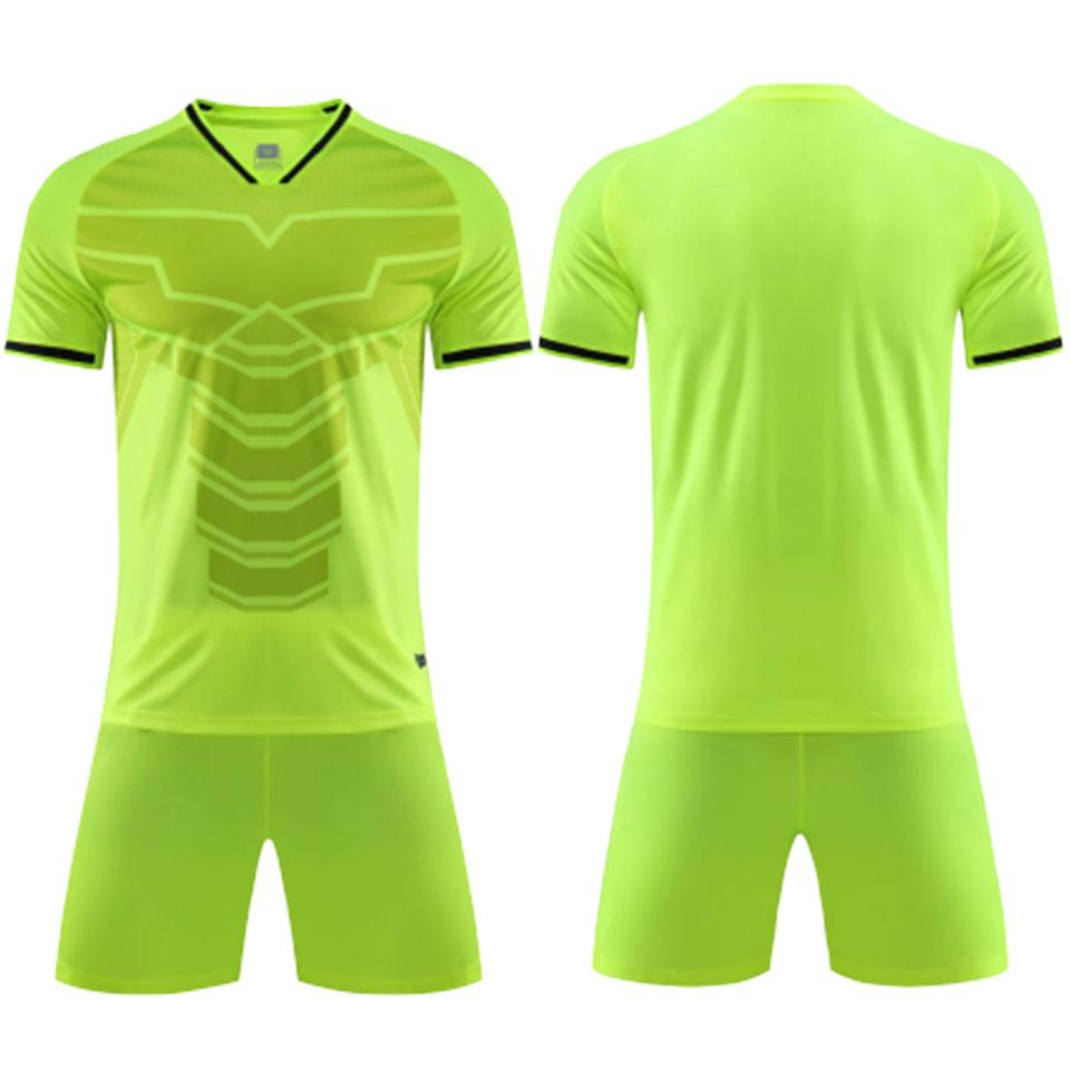 DIY Benutzerdefinierte Herren Kinder Fußballtrikot Anzug Schnelltrocknend Atmungsaktiv Club Schule Fußballmannschaft Trainingsuniformen 2-teilige Sportbekleidung 2023