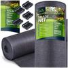 Shade Net 1.2x25m 140g/m2 + 50 Clamps Gray