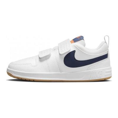 Pico 5 Casual Low Top Kids Skate Shoes Kids Sneakers White Blue AR4161-106