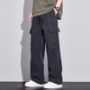 Minger | American trendy brand multi-pocket tooling shock pants men's trend versatile loose straight casual long pants