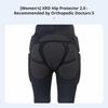XRD Pelvic Protection Pad, Kevlar Fabric, Women's Skiing Gear, Multilevel Collision Absorption, Orthopedic Recommended
