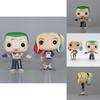 Premium Suicide Squad Joker And Harley Quinn Pop Action Figure Model Toys Collection