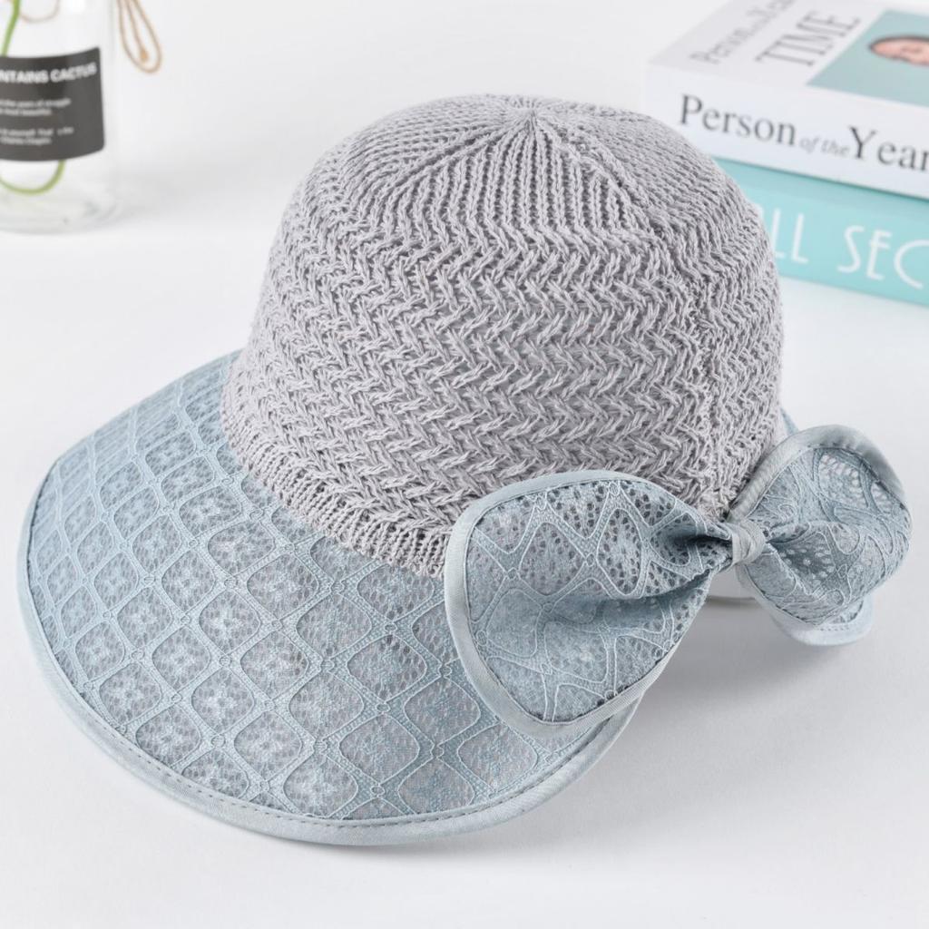 Women's Summer Korean Fashion New Sun Hat, Foldable Sunscreen Face Cover Flower Basin Hat, Outdoor Beach Cool Hat