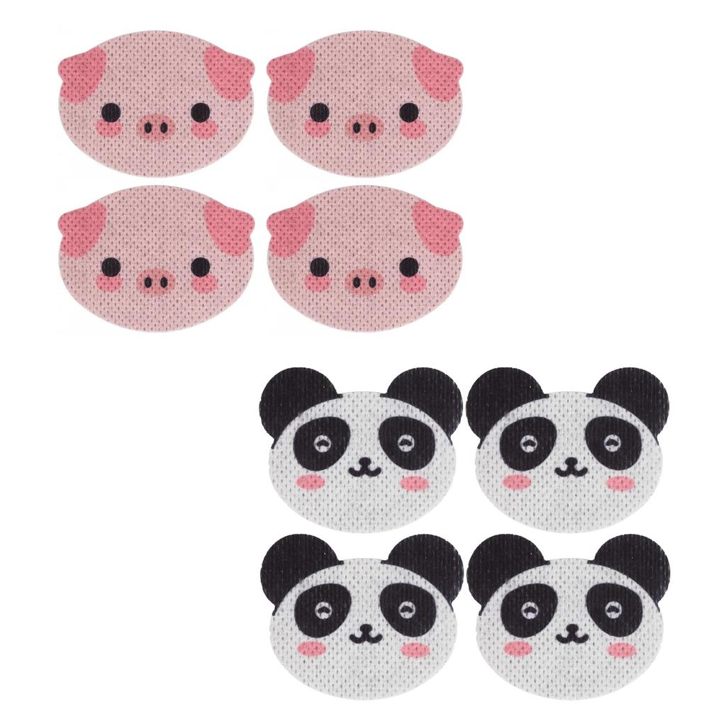 Nastro per Respirazione Nasale a Forma di Animale Cartoon Prevenire il Russamento Ausili Fisici per il Sonno Strisce per la Bocca