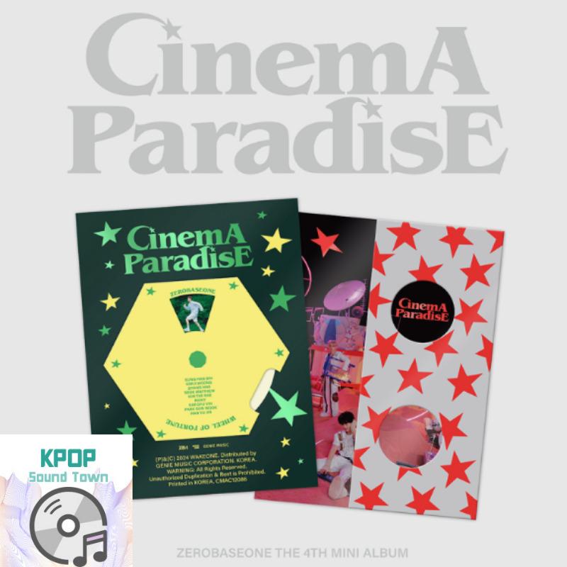 

(2ea/1set)ZEROBASEONE - CINEMA PARADISE / The 4th Mini Album