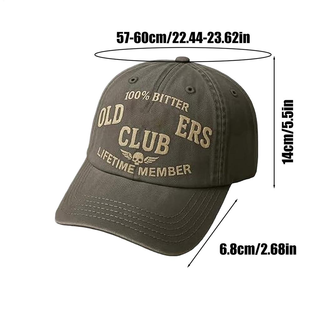 

Бейсболка Регульована Смілива Вишивка Кепки Структурована Бейсболка Для Сім ї Друзів Дорослих Хлопця Батька На Відкритому Повітрі Подорожі сірий колір