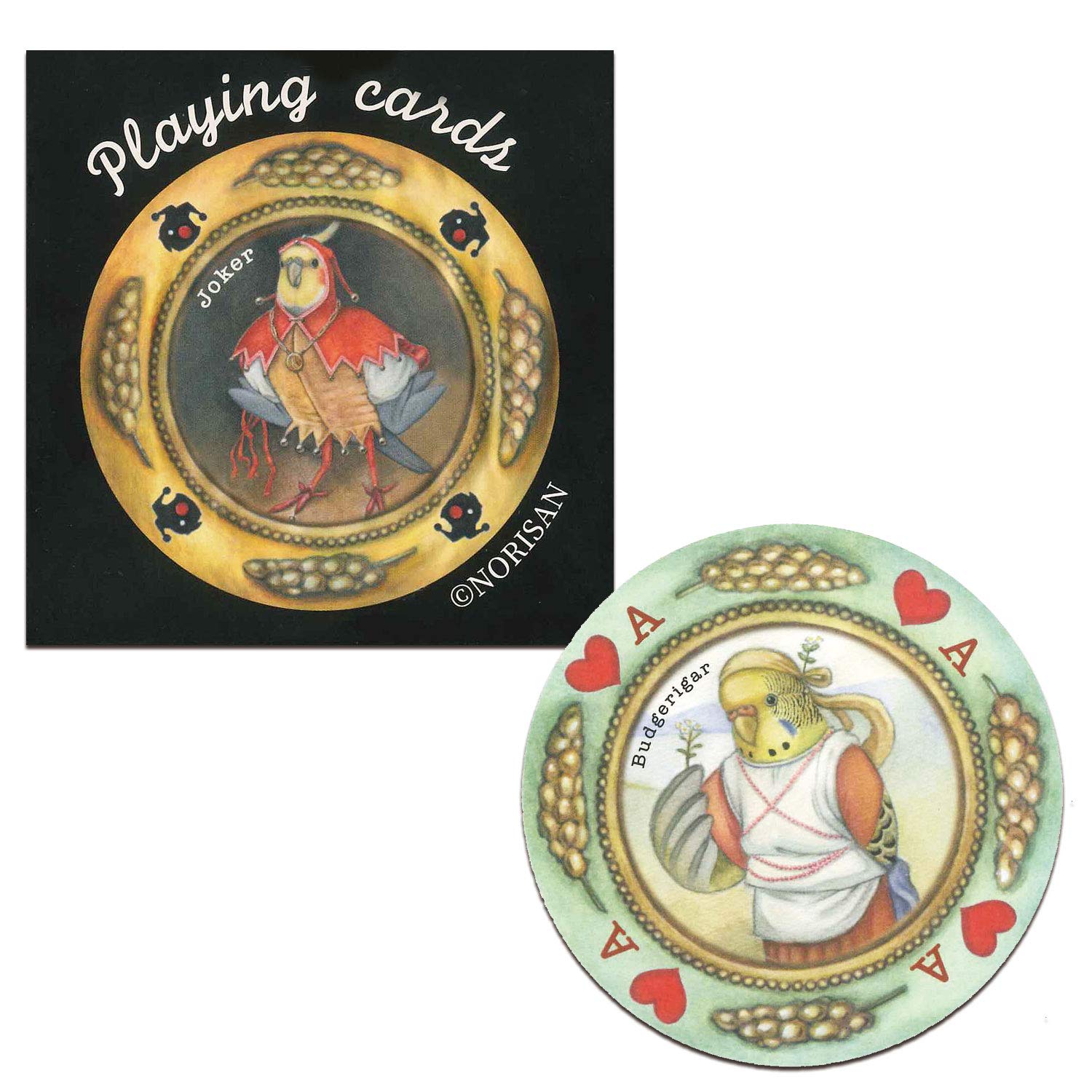 

Оригинальные игральные карты Nichiyu Игральные карты, нарисованные создателем [Карты с птицами] [Аутентичные] Bird NORISAN