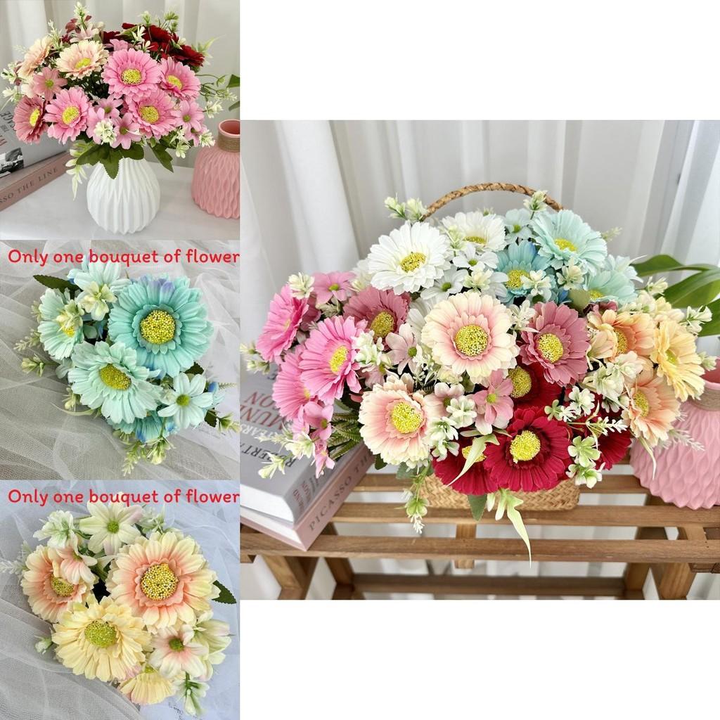Artificial Peace Chrysanthemum Morifolium Home Decor Tabletop Flower For Wedding And Event Decor