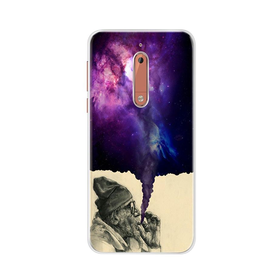 For Nokia 5 Case 5.2" Soft TPU Silicone Back Phone Cover Case For Nokia 5 Nokia5 2017 Cases TA-1024 TA-1053 TA-1044 Bumper Funda