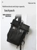 Men's Korean Style Multi-functional Waterproof Backpack for College, Travel, and Outdoor Use