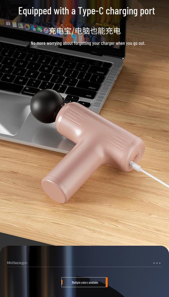 Mini Professional Grade Multi-Ball Portable Fascia Gun Massager