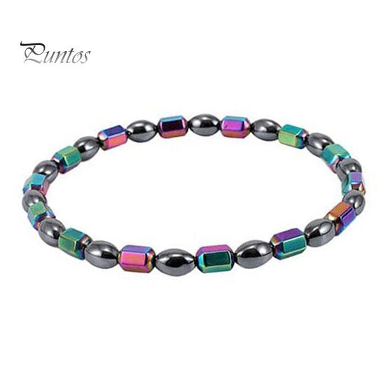 

Магнитный браслет, нежное обезболивающее, модная бижутерия, красочный женский магнитный терапевтический браслет с бусинами