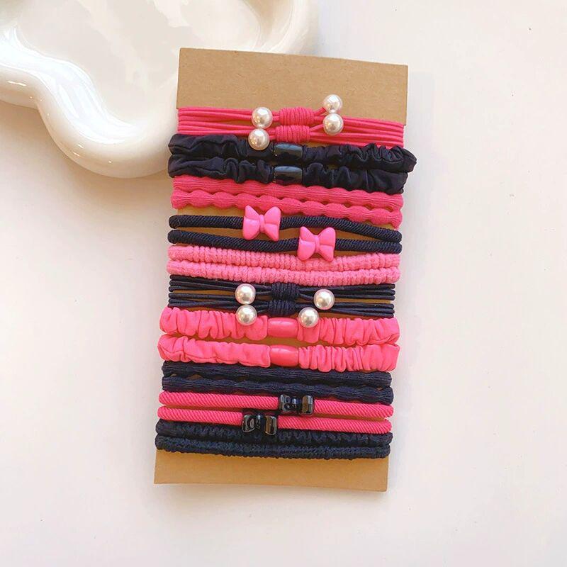 Elegant Elastic Headband & Ponytail Hair Tie Bracelet Set
