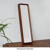 Solid Wood Mortise & Tenon Photo Frame with Round Corners and Beveled Edge for Wedding Dress Display