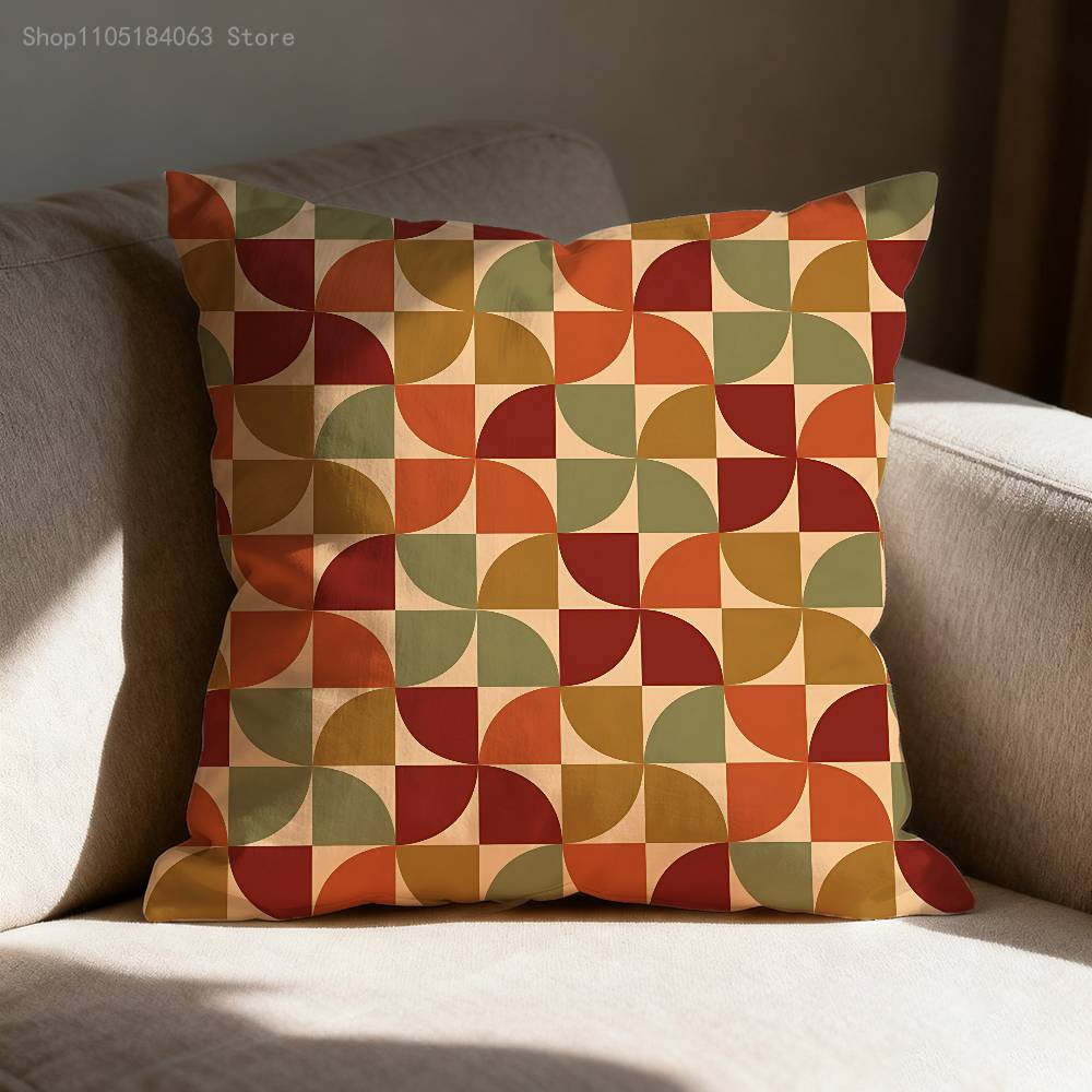 O-Orla Flower Stem Pillow Case For Sofa Decor Car Office Room Printing Cushion Cover Decorations and Protector