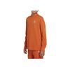 Nike Letter Half High Neck Pullover Long Sleeve Sweatshirt Kids Sweatshirt Orange FD3153-893