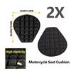 2X Motorcycle Seat Cover Comfort Seats Cushion Universal Pressure Relief Air Pad