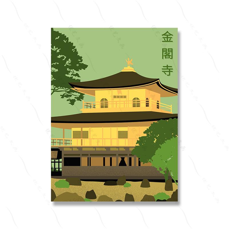 Japan Abstract Landscape Himeji Castle Tokyo Travel Art Canvas Painting Norway Famous Attractions Poster Print Room Home Decor
