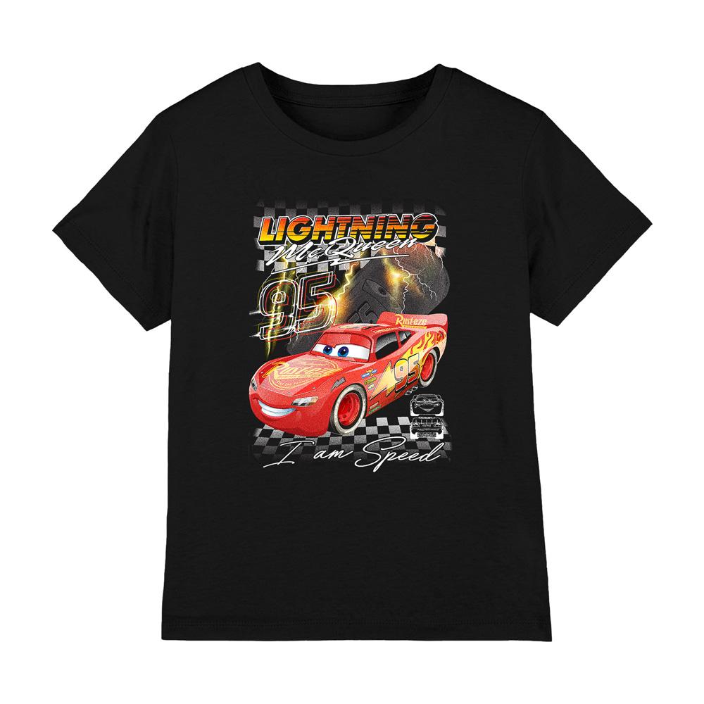 Cars Childrens/Kids I Am Speed Lightning McQueen T-Shirt