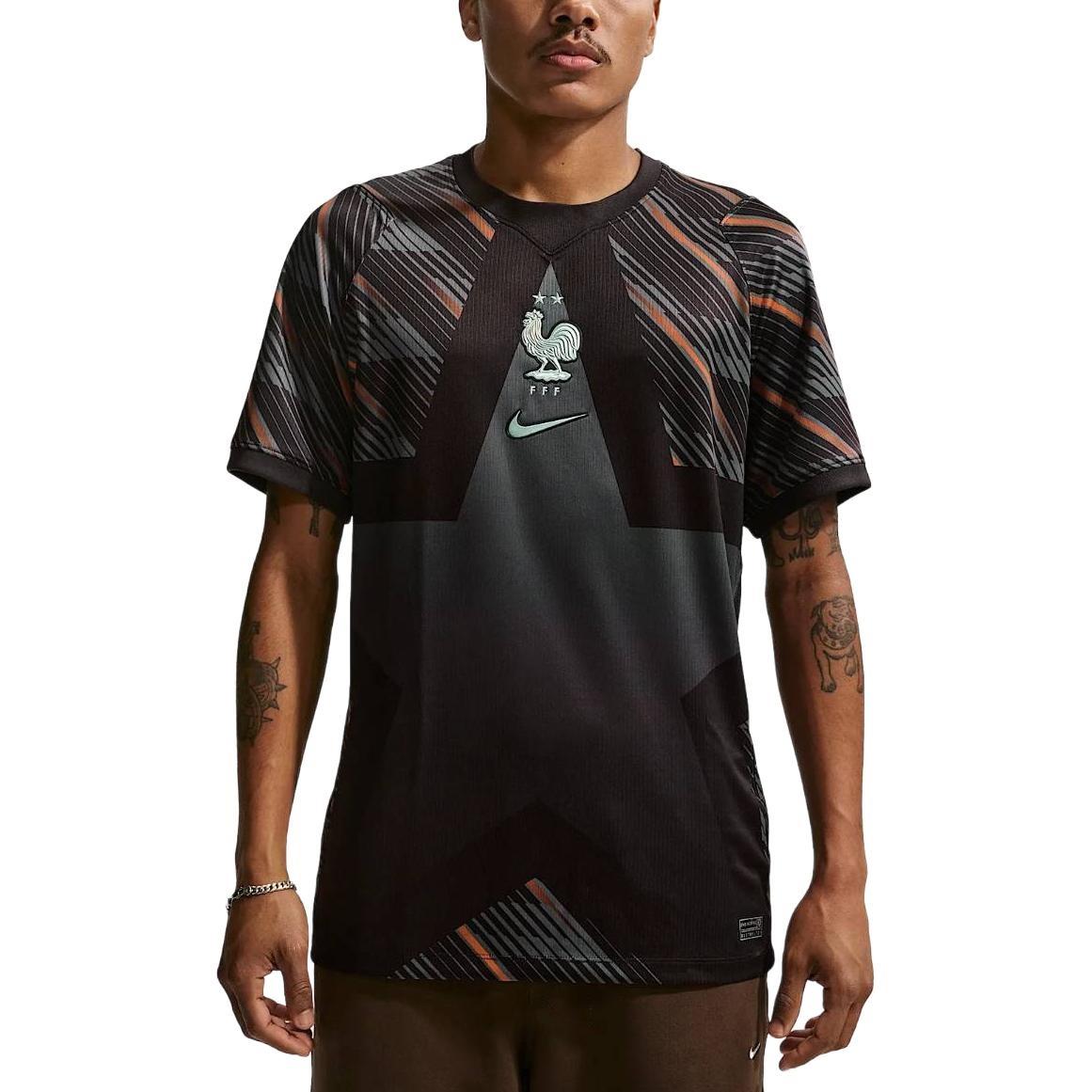 Nike FFF 2026 Stadium Goalkeeper Dri-FIT Replica Jersey Black Medium Ash Monarch Men s IB5304-010