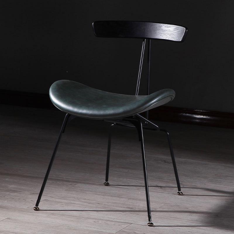 Nordic Industrial Dining Ant Chairs Household Iron Light Luxury Backrest Chairs Leisure Restaurant Chairs