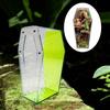 Coffin Shaped Jumping Spider Enclosure Clear Tank Acrylic Reptile Terrarium for Mantis