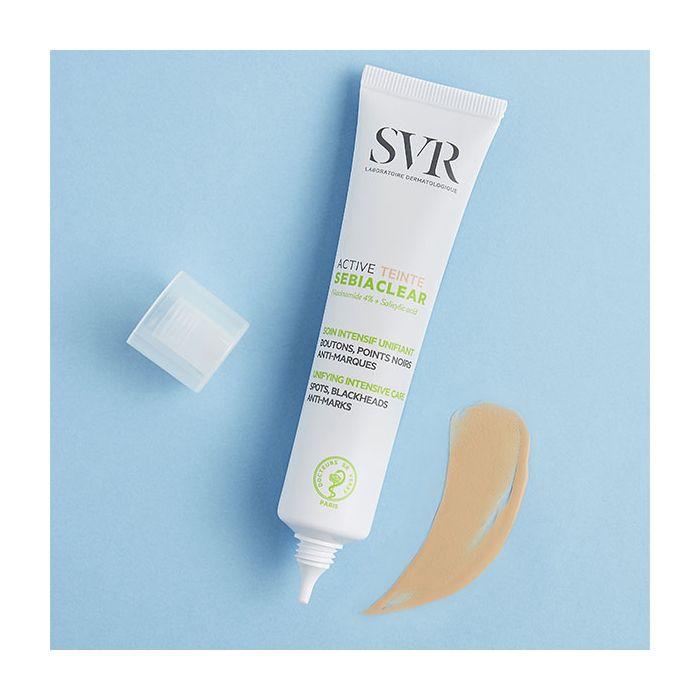 SVR Sebiaclear Active Teintée Correcteur Intensif Unifiant - 40ml