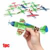 Sale Simple Elastic Rubber Band Powered Diy Foam Plane Model Kit Aircraft Educational Toy