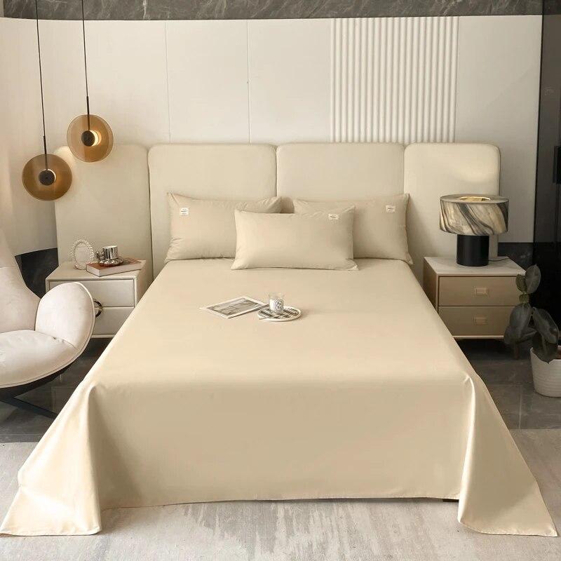 100% Cotton Fitted Sheet Brushed Fitted Sheet with Elastic Band Solid 1 Fitted Sheet Soft and Comfortable Mattress Cover Large