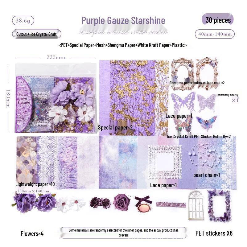 Yuxian DIY Ita Bag Kit Vol. 2 - Ins Style Accessories for Handmade Decoration