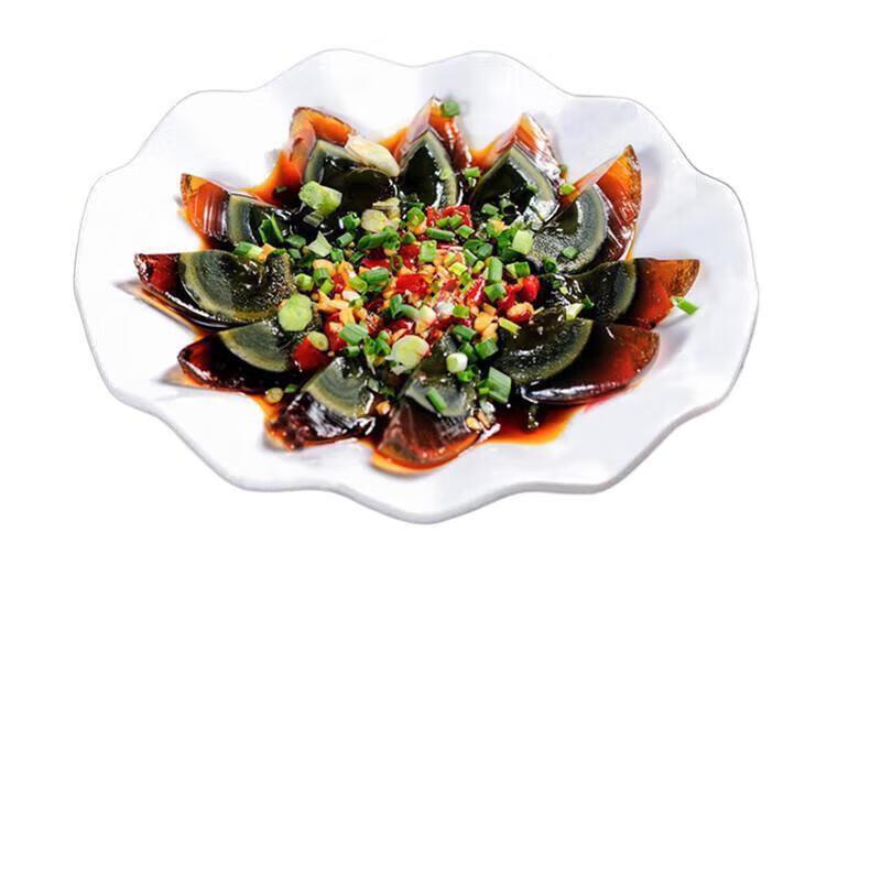 Jihang Irregular White Ceramic Dinner Plates