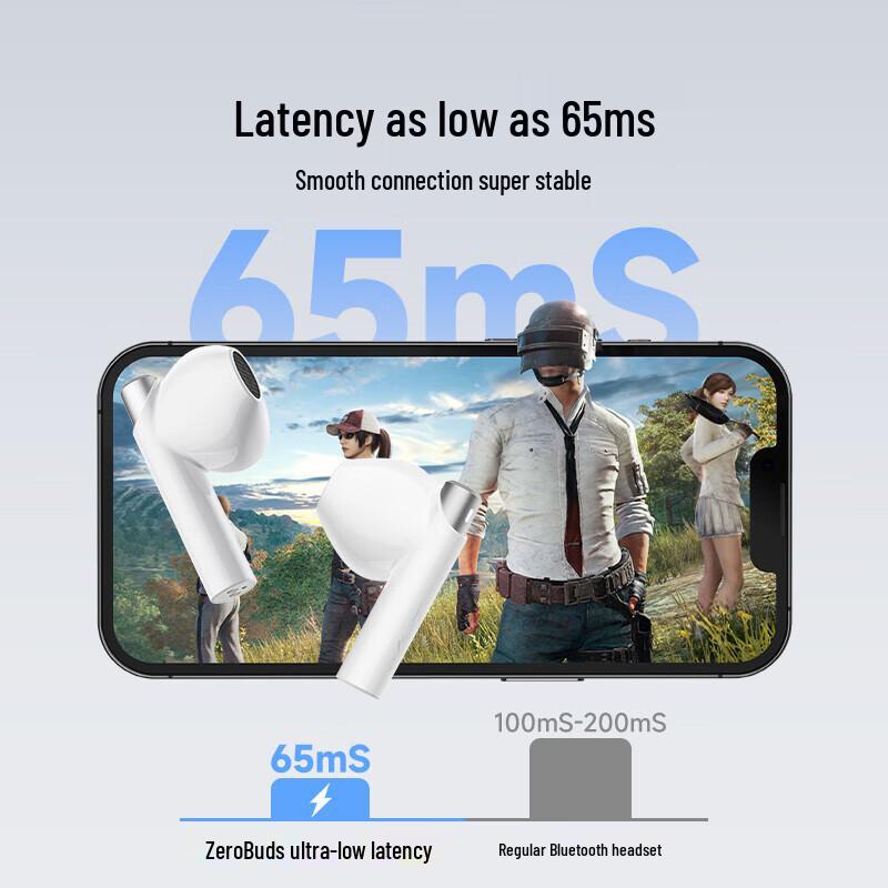 EDIFIER Zero Buds True Wireless Semi-in-Ear Earbuds