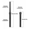 Aluminum Alloy Tripod Extension Rod Quick Lock for DSLR Cameras and Photo Studio Equipment Lightweight