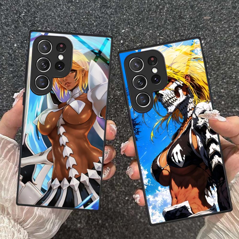 Bleach Tier Harribel Cell Phone Case for Samsung Galaxy S26 S25 S24 S23 S22 S21 S20 Note20 Plus FE Ultra Glass Colorful Cover