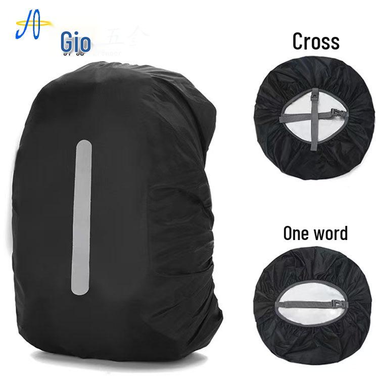 

Reflective Waterproof Rain Cover for 20L-80L Backpacks - Double Shoulder, Cycling, Mountaineering, Trolley, School Bag Protection Small