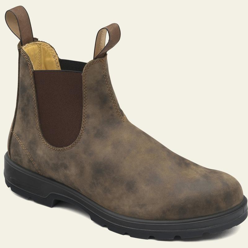 Men New Fashion Pu Leather Slip -On Ankle Boots Pointed Toe Low Heel Shoes Male Casual Classic Retro Style Chelsea Boots 35 -49