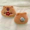 Adorable Capybara Toy Brooches Soft and Comfortable Pin Perfect for Craft Lovers