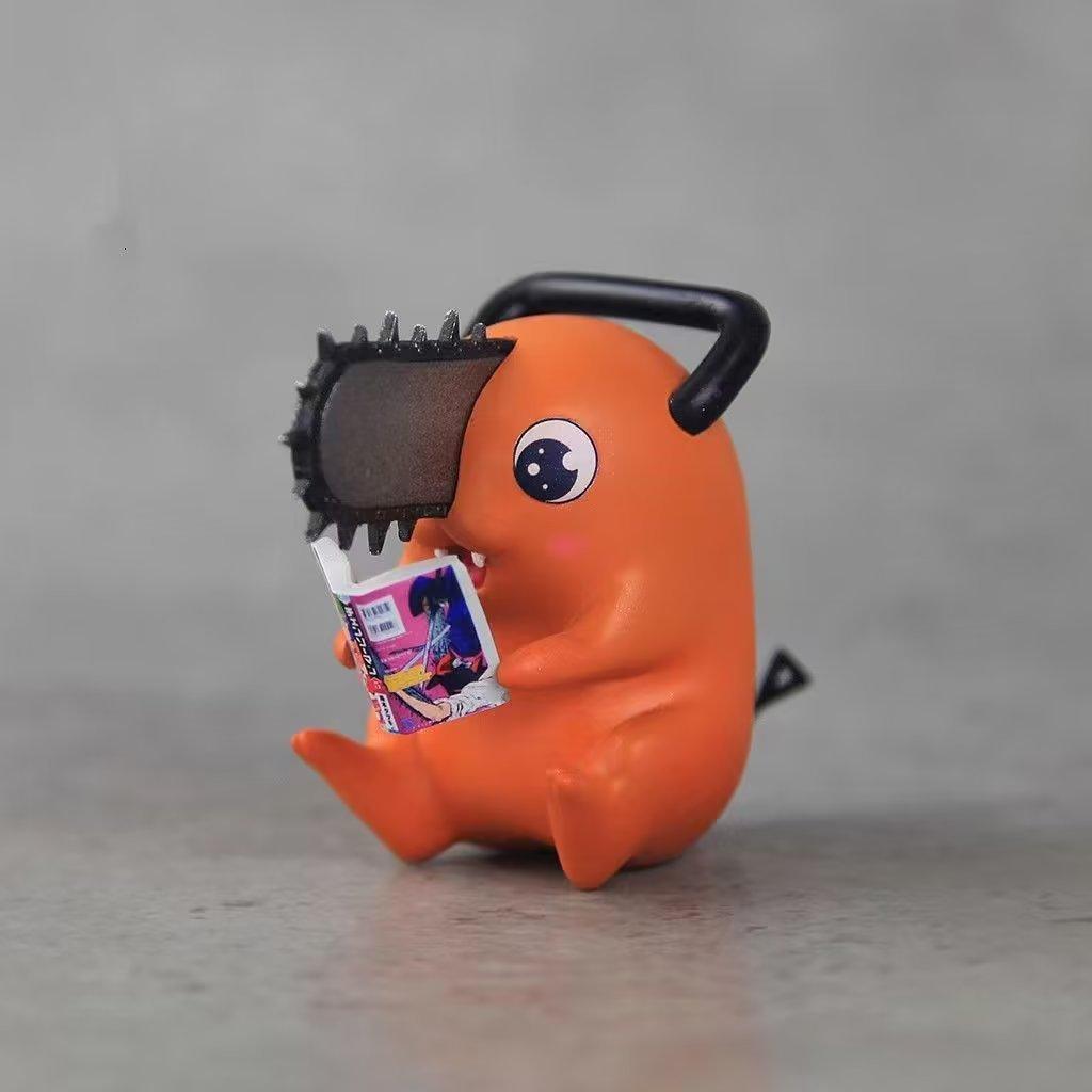 

Фигурка бензопилы Pochita, игрушка, коллекционное украшение автомобиля, детский подарок на день рождения