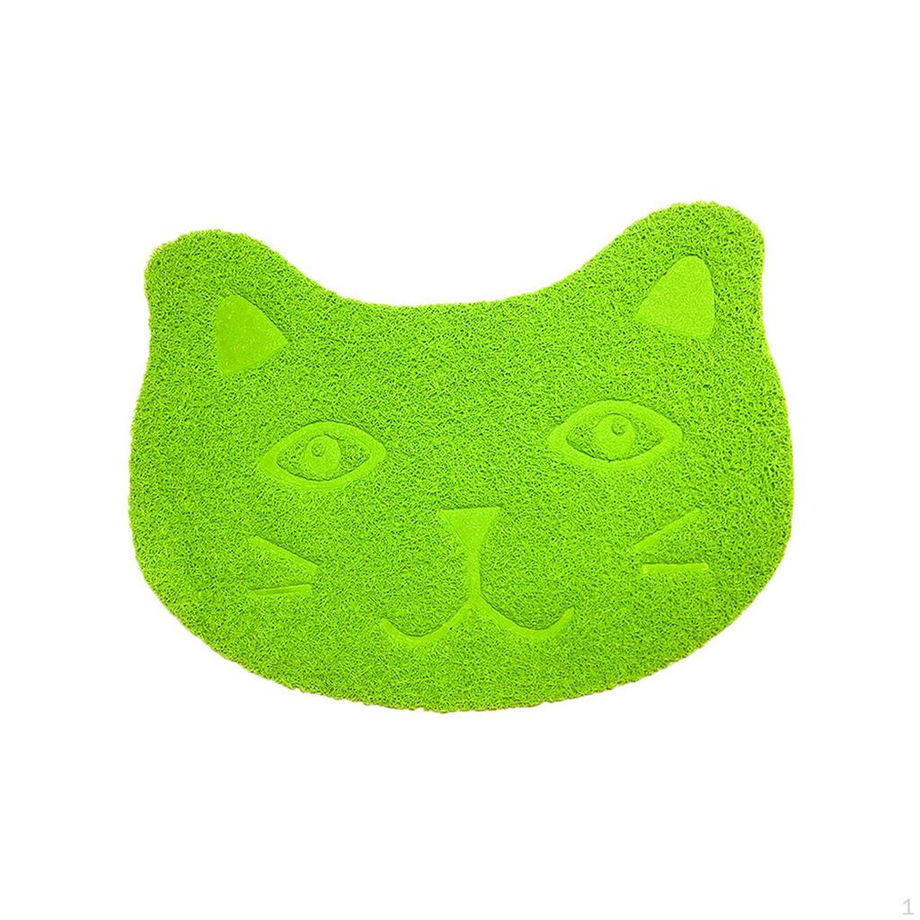 Cat Bowl Mat Dog Food Placemat Pet Feeding Tray Non Slip PVC Material Suitable for Small Dogs