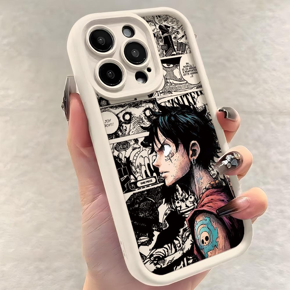 

Ones Pieces Luffys Zoros Phone Case for iPhone 17e 17 16e 16 15 14 13 12 11 Air Pro Max Mini XR XS X 7 8 6 6s Plus Soft TPU iPhone 11