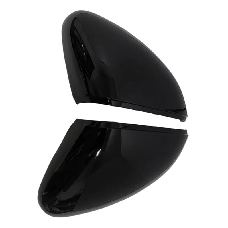 Rear View Mirror Cover Trim Side Door Wing Mirror Housing For Ford Fiesta MK8 2019-2024